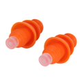 thumbnail image 4 of Waterproof Swimming Earplug, Reusable Silicone Earplugs Swimming Ear Plugs Ear Plugs For Swimming Noise Cancelling Earplugs  For Swimming Showering, Sleeping Orange+Box, 4 of 8