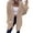 Khaki, variant on "Aayomet Sweaters For Women Women Hooded Open Front Cardigan Cable Knit Sweaters Solid Color Long Sweater Coats,Brown S-XXL"