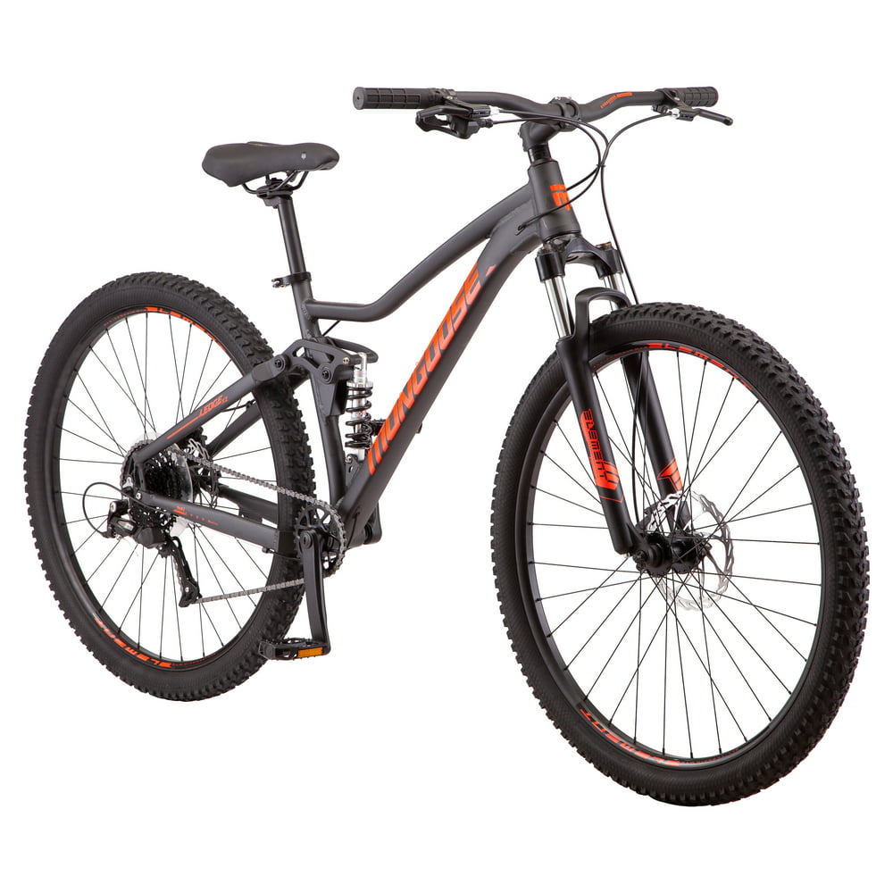 Mongoose Ledge X2 Suspension Mountain Bike 8 Speeds 29 Inch Wheels