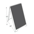 thumbnail image 2 of Black Double Sided Multi-Purpose Write-On and Adhesive Sidewalk Board 19.75"W X 34.65"H, 2 of 3
