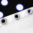 thumbnail image 3 of Erosebridal Kawaii Dot Curtains Pack of 2 (38x54), Polka Dot 30%-50% Black Out Curtains, Cartoon Theme Decor, 3 of 6