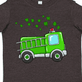 thumbnail image 3 of Inktastic St. Patrick's Day Green Fire Truck with Clovers Boys or Girls Toddler T-Shirt, 3 of 4