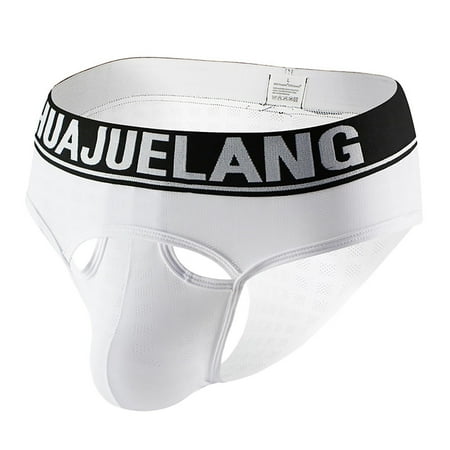 

Knosfe Mens Mesh Sexy Thong Pouch Athletic Supporter Underwear XXL