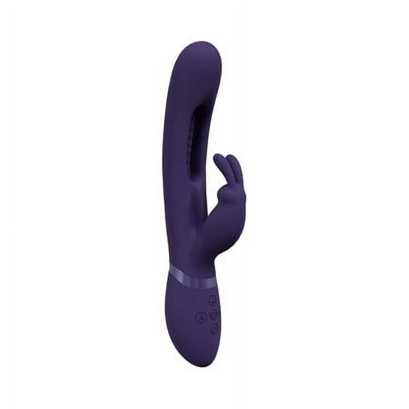 Shots Vive Mika Flapping Tongue Rabbit Vibrator - Purple