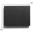 thumbnail image 6 of Welland Set of 2 Floating Shelves Wall Mounted Shelf, for Home Décor with 8" Deep (Black, 10 Inches), 6 of 8