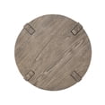 thumbnail image 2 of McGuire Rustic Farmhouse End Table in Natural Mindi Wood, 2 of 5