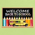 thumbnail image 2 of CafePress - WELCOME BACK TO SCHOOL BUS Long Sleeve T Shirt - Long Sleeve Infant T-Shirt, 2 of 2