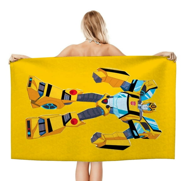 Bath Towels for Transformers Rescue Bots Beach Towel Boys Girs Kids Gifts Soft & Absorbent for Bathroom Travel Camping Vacation 20×40 inch