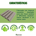 thumbnail image 2 of Lambrín Decorativo Premium Panel 3d De Pared 12pz Inmatmex Color Moka, 2 of 10