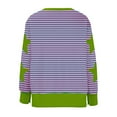 thumbnail image 5 of Ndbuld Tunic Shirts for Womens Long Sleeve Tops Casual V Neck Sweaters for Women Blouses Hot Pink 2XL, 5 of 5