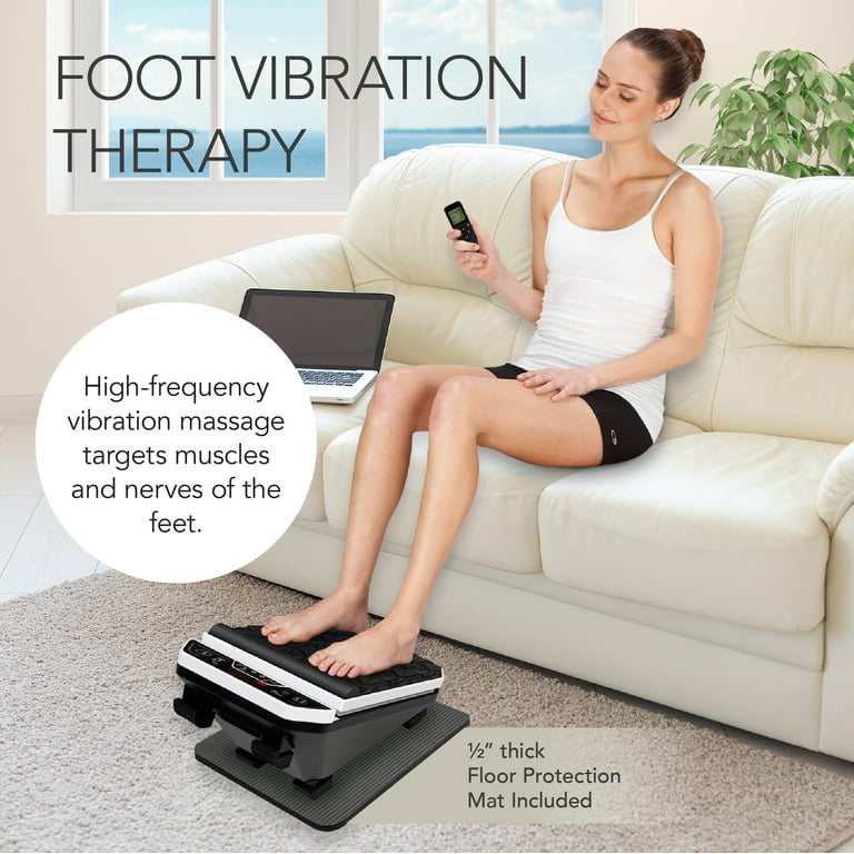 Daiwa Felicity Foot Vibration Massager for Blood Circulation with Infrared  Heat Footvibe Deluxe - FSA HSA Eligible - Walmart.com