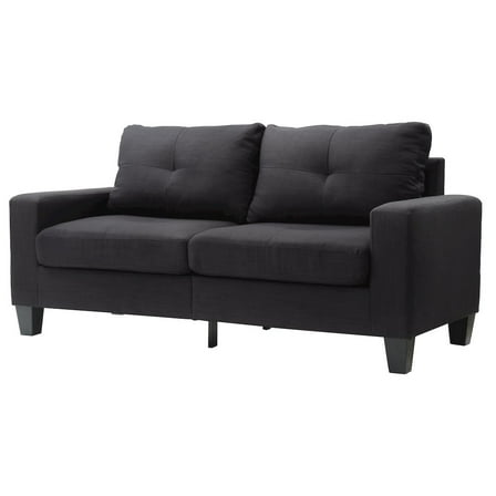 Glory Furniture Newbury Sofa in Black Color