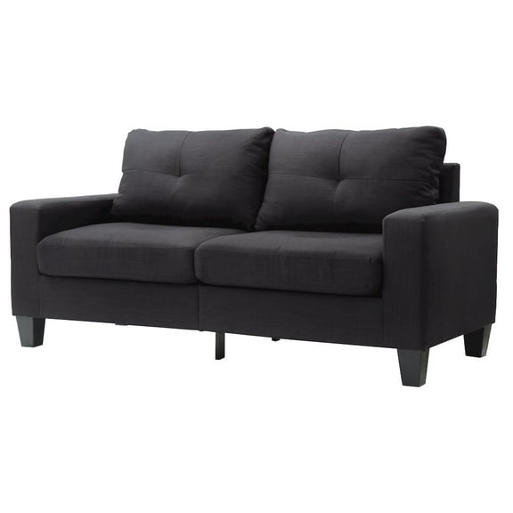 Glory Furniture Newbury Sofa in Black Color