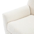 thumbnail image 6 of Elegant Button Tufted Accent Chair, Almond, 6 of 8