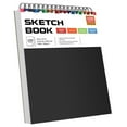 thumbnail image 1 of 9" X 12" Blank Sketchpad Sketch Book for Writing,Drawing and Sketching Drawing Pad Premium Sketch Book With Pens, Pencils ,Charcoals,Pastels,Crayons,Top Spiral Bound Sketch Pad, 1 of 6