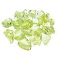thumbnail image 1 of Fire Glass for Fire Pit, 2-3mm(1/9") High Luster Natural Glass Rocks, Light Yellow, 1 of 3