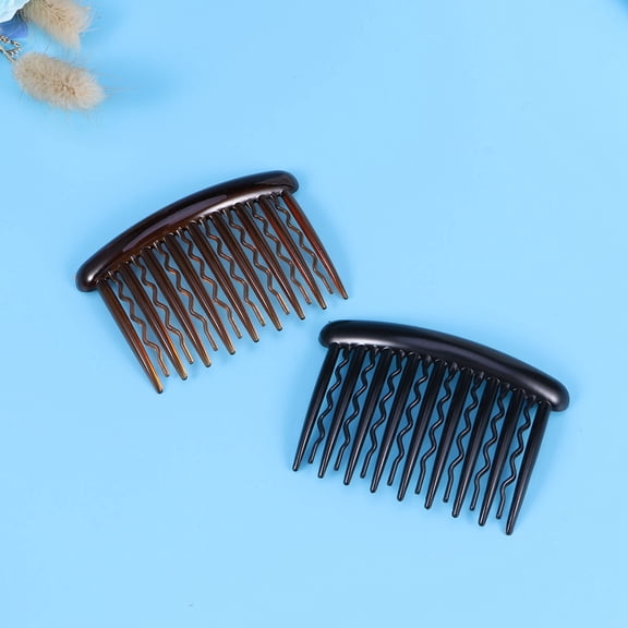 WEAVILUX mini french combs Hair Clip Combs Plastic Hair Accessory for Women Everyday Use 12pcs