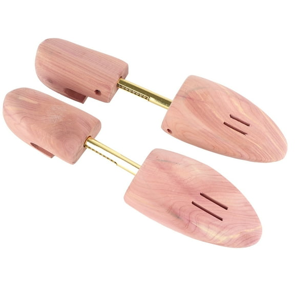 Wooden Shoe Tree, Cedar Wood Shoe Tree Stretcher Shaper, Adjustable Shoe Shape Holder Expander Extender Boot Tree For Men Women