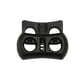thumbnail image 1 of Guardurnaity 100 piezas, tapón de plástico, ropa, cordones, ropa deportiva, cordón de bloqueo, cierre de frijol de un solo agujero, cordón Accesorios de disfraces negro 10 2*1.5, 1 of 6