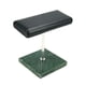 thumbnail image 3 of Soporte de visualización Hugo Cojín de cuero PU y Plata Verde, 3 of 6