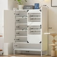 thumbnail image 5 of GVN Organized Shoe Organizer, 7-Tier Capacity, Farmhouse Look, for Closet or Dormitory, 5 of 12