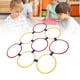 thumbnail image 1 of Aro de Atrenamiento Sensorial Con 10 Anillos de Juego, Aros de PlásStico Portátiles para Ejercio de Niños, Juego de Rayuela y Treenamiento de Equilibrio, 1 of 7