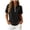 Black, variant on QGJZVUNL Women'S Short Sleeve Zip Up Tennis Top Casual Summer Business Tops Activewear Athletic Clothing Size 3XL