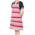 thumbnail image 1 of Bangcool Christmas Apron Creative Elk Printing Cooking Apron Adults Apron for Kitchen Bar, 1 of 10