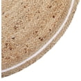 thumbnail image 4 of KH Handloom Handmade Hand Braided Natural Jute Carpet for Living Room, Jute Round Floor Mat, Rugs for Living Room, Jute Centre Table Carpet, Home Decore Rug, 4 of 5