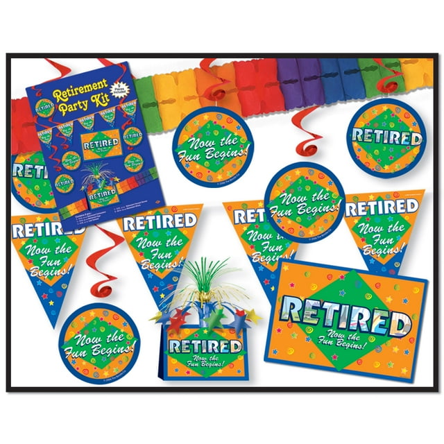 Kit de Fête pour la Retraite (Lot de 6)