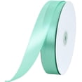 thumbnail image 1 of TONIFUL 1 Inch x 100yds Teal Turquoise Blue Satin Ribbon, Thin Solid Color Satin Ribbon for Gift Wrapping, Crafts, Hair Bows Making, Wedding Party Decoration, Invitation Cards, Floral Bouquets, 1 of 6