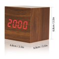 thumbnail image 4 of Advancent Reloj despertador Digital de escritorio, decoración para el hogar, exquisito tamaño pequeño, estilo Simple, para interiores, mesita Electrodomésticos, 4 of 6
