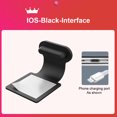 thumbnail image 4 of Langgg Mobile Phone Charging Port Dust Stopper Silicone Waterproof Protective Universal Tablet Anti-lost Stoppers Accessories Black Type 1, 4 of 8
