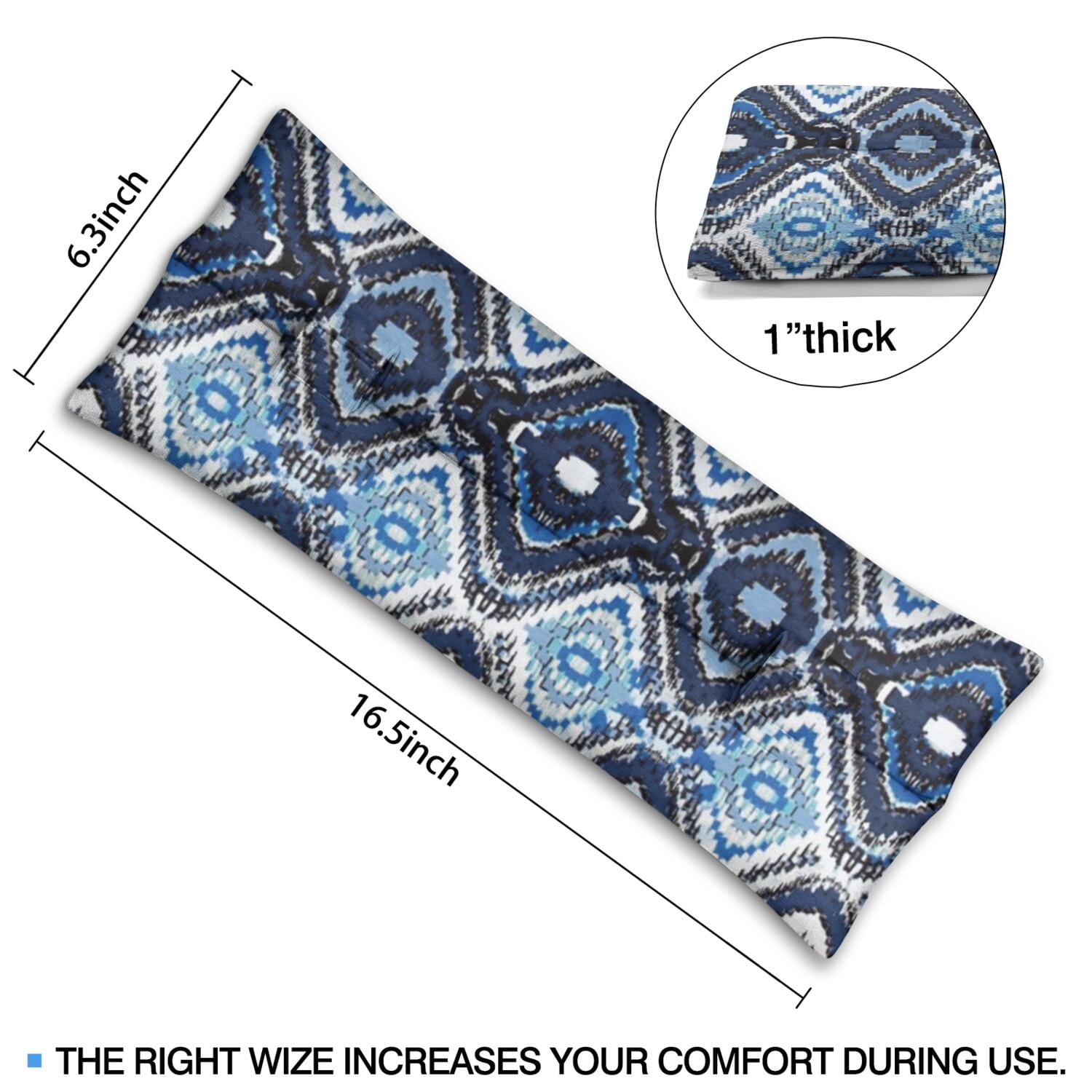 Universal Surgery Seat Belt Pillow Protective Cushion for Mastectomy, Heart & Hysterectomy (Artistic Patterns)