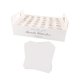 thumbnail image 1 of Caja porta conos de confeti para bodas, decoración de conos de confeti para aniversario 30 hoyos blanco, 1 of 9