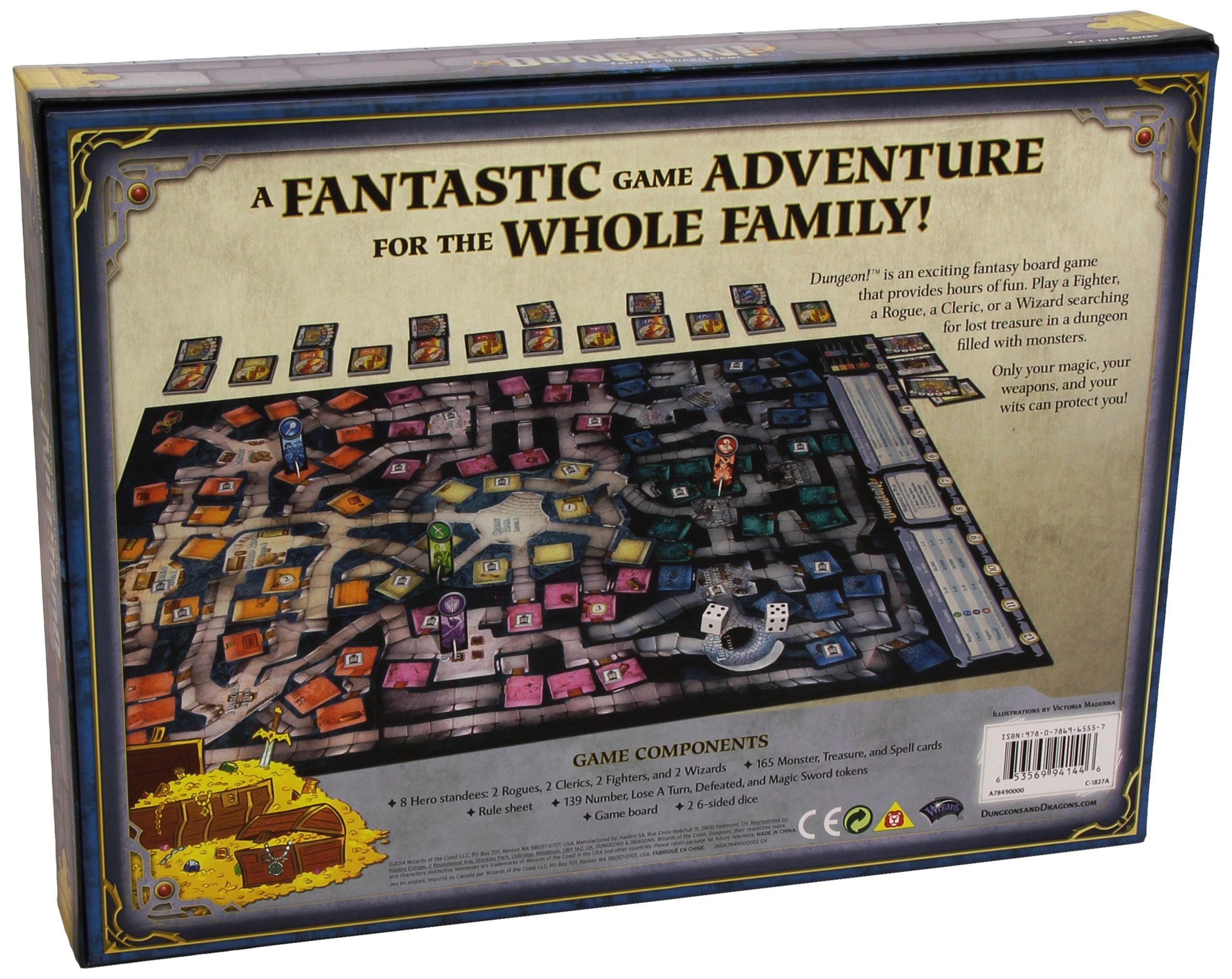 Dungeons & Dragons Dungeon! Board Game