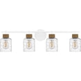 thumbnail image 2 of BTC8634W Quoizel Lighting Baltic - 4 Light Bath Vanity-9.25 Inch Tall and 33.75 Inch Wide, 2 of 4