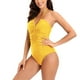thumbnail image 1 of Bañador de cuello colgante para mujer, traje de baño de una pieza multicolor sin espalda, cómodo, conservador, de talla grande OAVQHLG3B Store  lin121212, 1 of 4