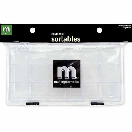 Making Memories Scrapbook Sortables Compartment Organizer