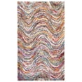 thumbnail image 2 of Safavieh Fiesta Jeremy Chevron Shag Area Rug, Multi, 4' x 6', 2 of 11