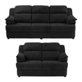 thumbnail image 1 of Sala 3-2 Kendra 2 Piezas ( Sofá, Love Seat ) Negro para Sala, 1 of 12