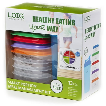 Lunch On The Go! Smart Portion Meal Management Set Lunch On The Go! Smart Portion Meal Management Set