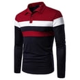 thumbnail image 1 of Hombres Casual Sólido Cuello Redondo Jersey Suéter de Manga Larga Slim Fit Bottoming Knit Top Suéter de Cuello Alto Pompotops  oipoqjl50984, 1 of 5
