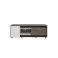 thumbnail image 4 of Rack Para Tv 65 Pulgadas Cafe/blanco 3 Puertas Con Ruedas, 4 of 6