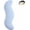 Blue, variant on Sleep Pillow Body, Cooling Ergonomic Side Sleeper Body Pillow, Double Wave Curve Support Pillow with Washable Cover, Long Hugging Pillow for Hip, Knee, Back & Leg Comfort (Pink, 41.34in)