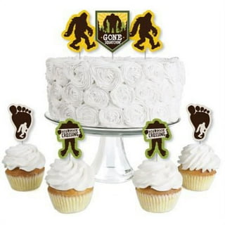 Bigfoot Cake Decorations