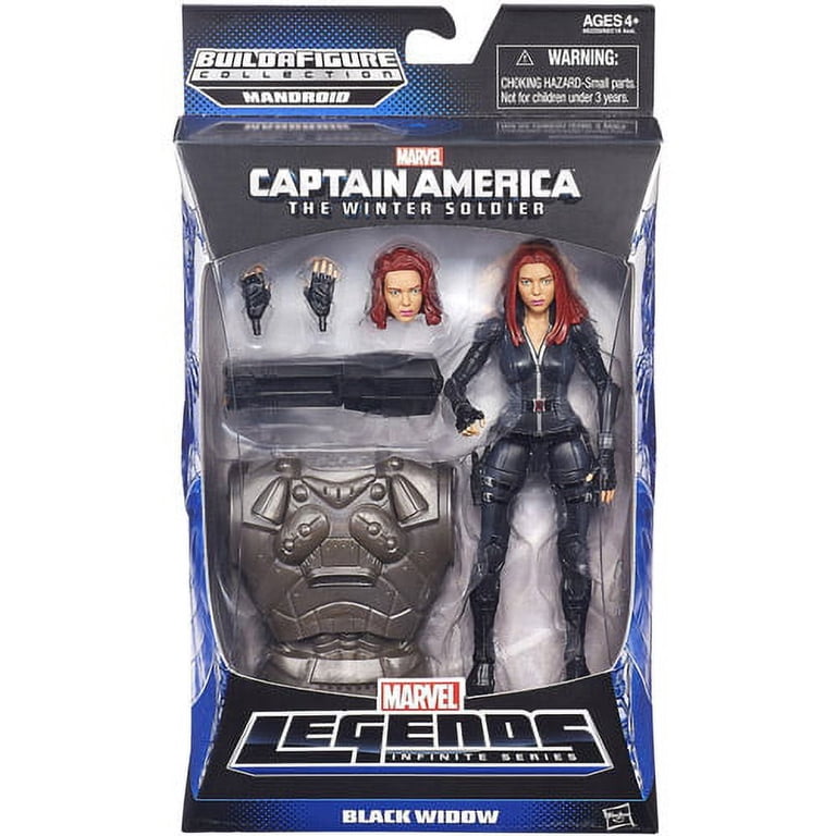 Captain America Marvel Legends Black Widow Figure - Walmart.com