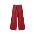 thumbnail image 6 of Gunia Women'S Wide Leg Pants Palazzo Casual Comfortable Relaxed Fit Summer Flowy Pants, 6 of 6