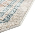 thumbnail image 6 of Rugs.com Newport Collection Rug – 7' Octagon Multi Medium Rug Perfect For Living Rooms, Kitchens, Entryways, 6 of 9