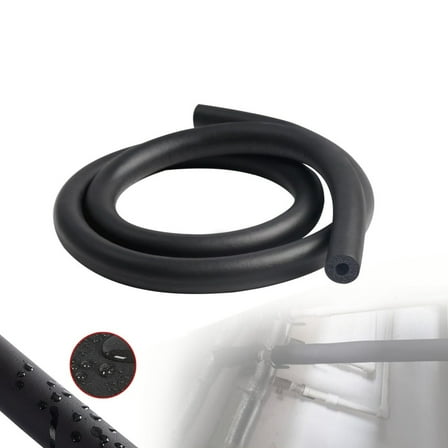 Foam Pipe Insulation,Portable Pipe Insulation Tubing for Ourdoor,0.24" Inner Diameter Insulated Pipe Wrap for Indoor,Ourdoor